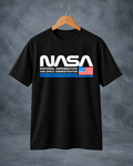 Camiseta NASA: Exploración Espacial Negra