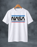 Camiseta NASA Clásica – Blanco