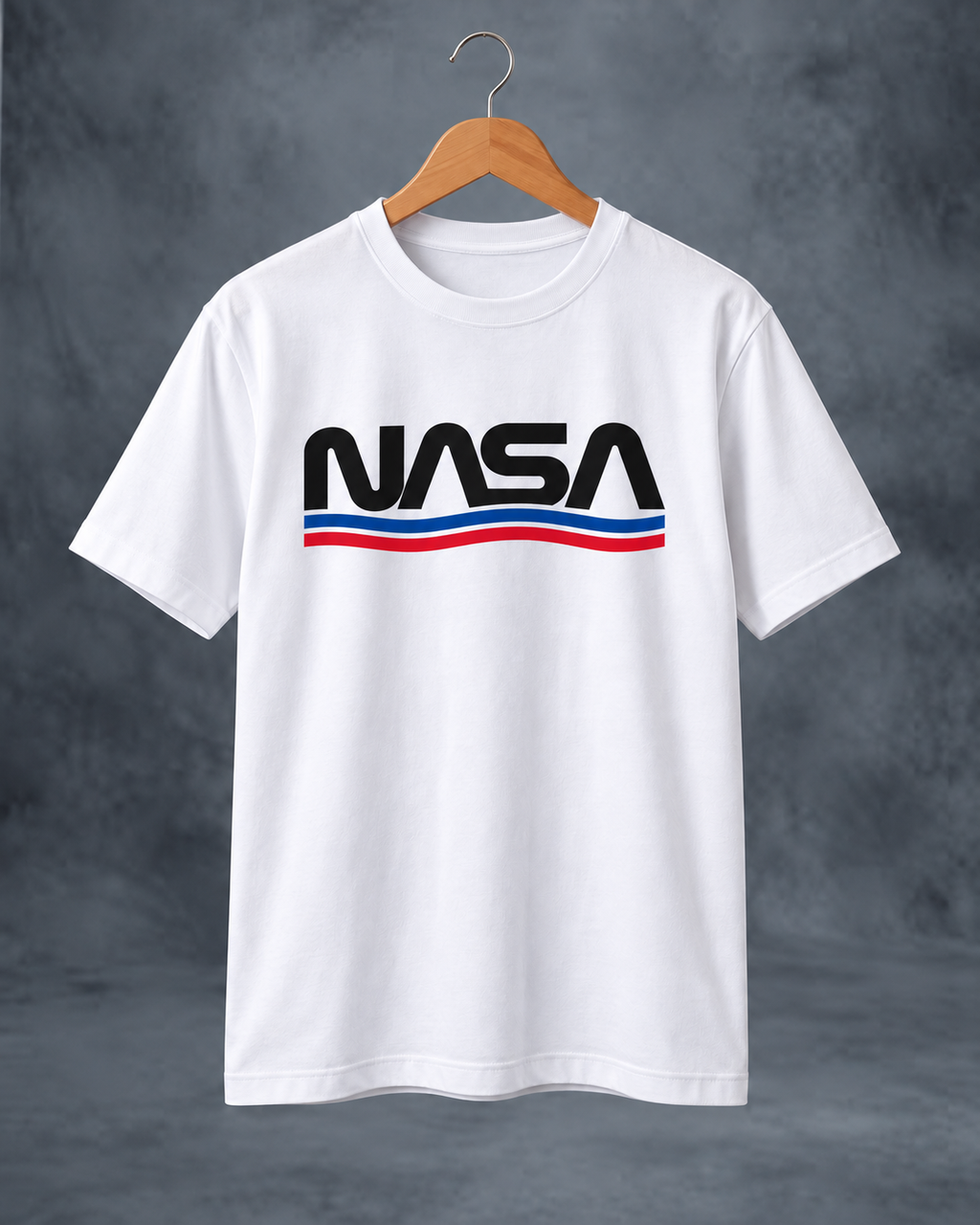 Camiseta NASA Clásica Blanca