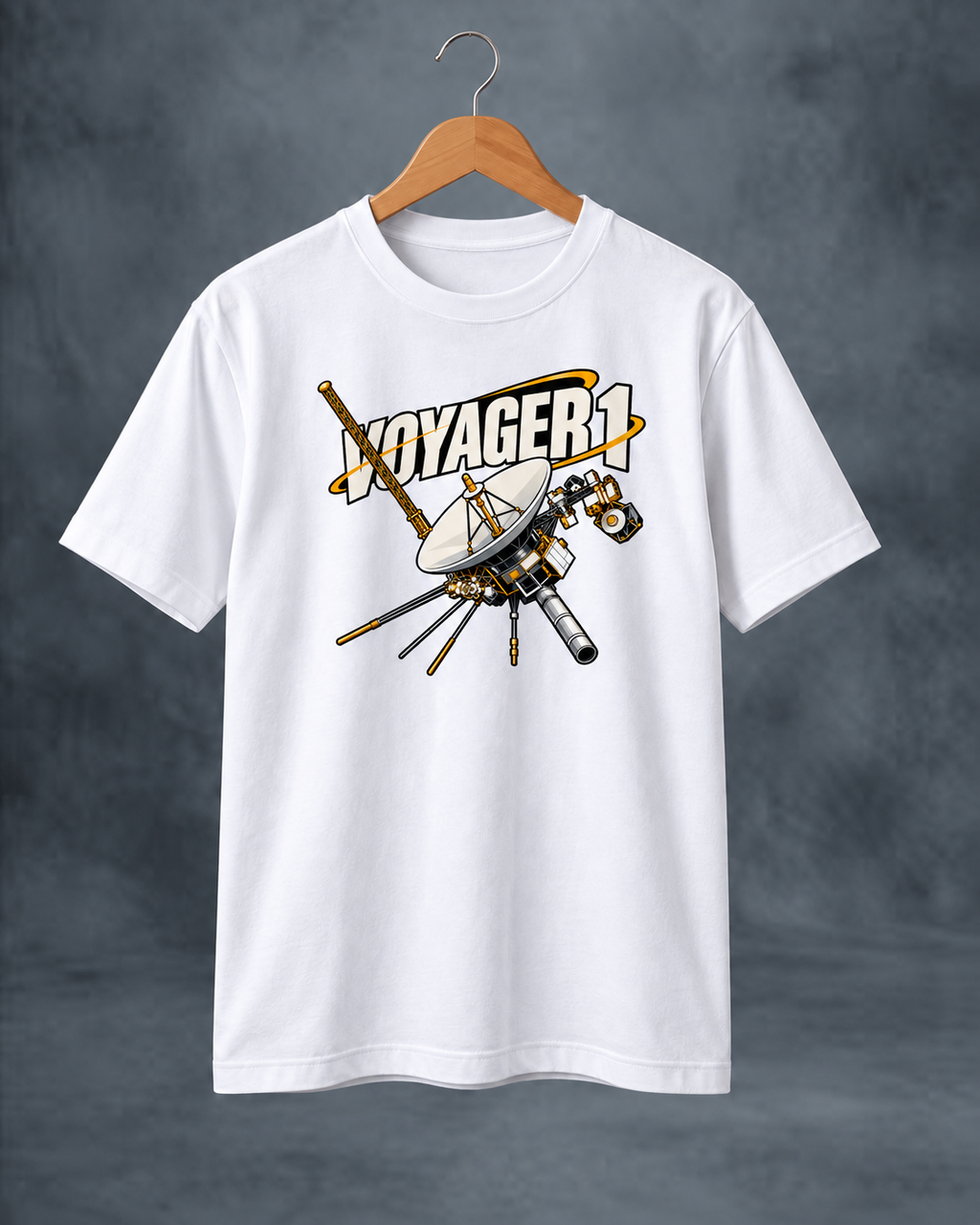 Camiseta VOYAGER 1 – Blanco