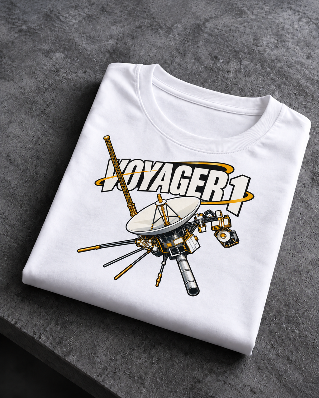 Camiseta VOYAGER 1 – Blanco