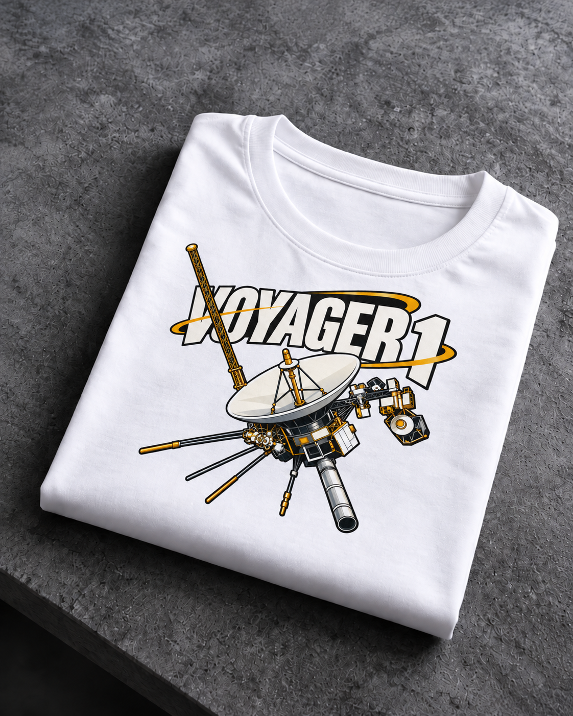 Camiseta VOYAGER 1 – Blanco